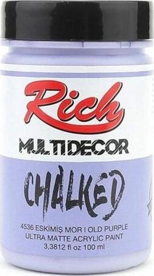 Rıch Chalked Akr. Boya 100 Cc 4536 Eskimiş Mor