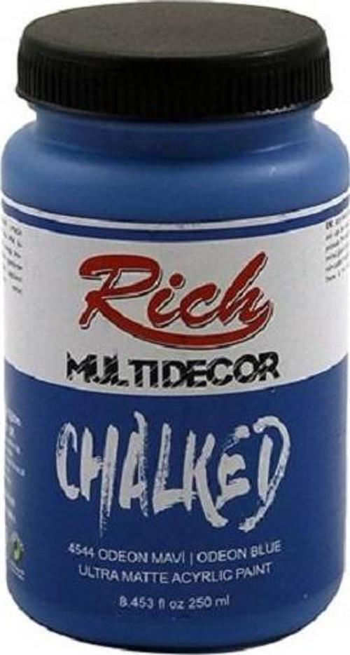 Rıch Chalked Akr. Boya 100 Cc 4544 Odeon Mavi
