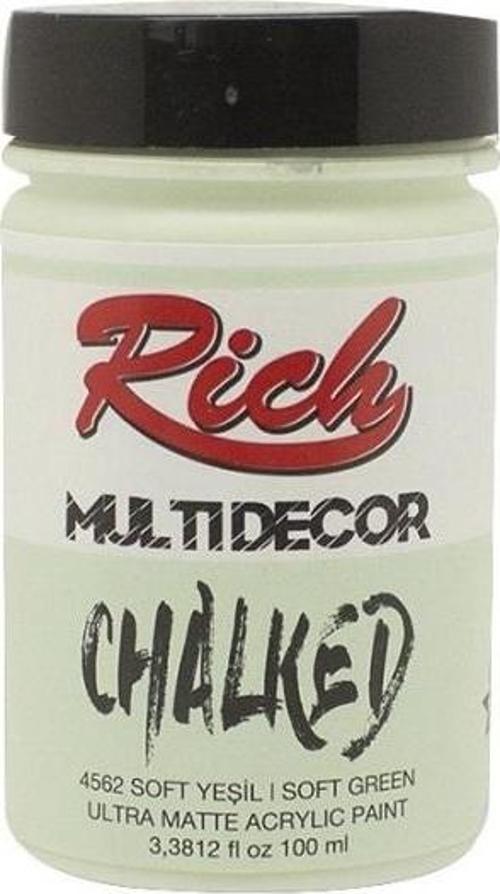 Rıch Chalked Akr. Boya 100 Cc 4562 Soft Yeşil