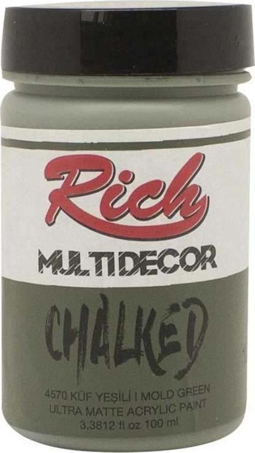 Rıch Chalked Akr. Boya 100 Cc 4570 Küf Yeşili