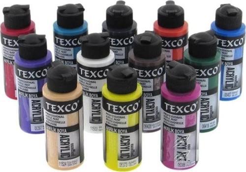 Rıch Texco Excellent 12 Renk Akrilik Boya 110 Cc
