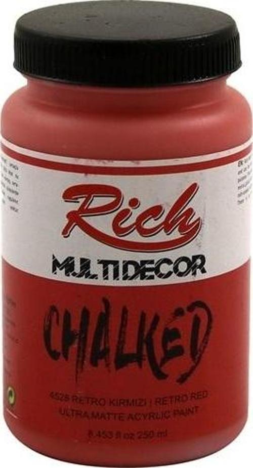 Rıch Chalked Akr. Boya 250 Cc 4528 Retro Kırmızı