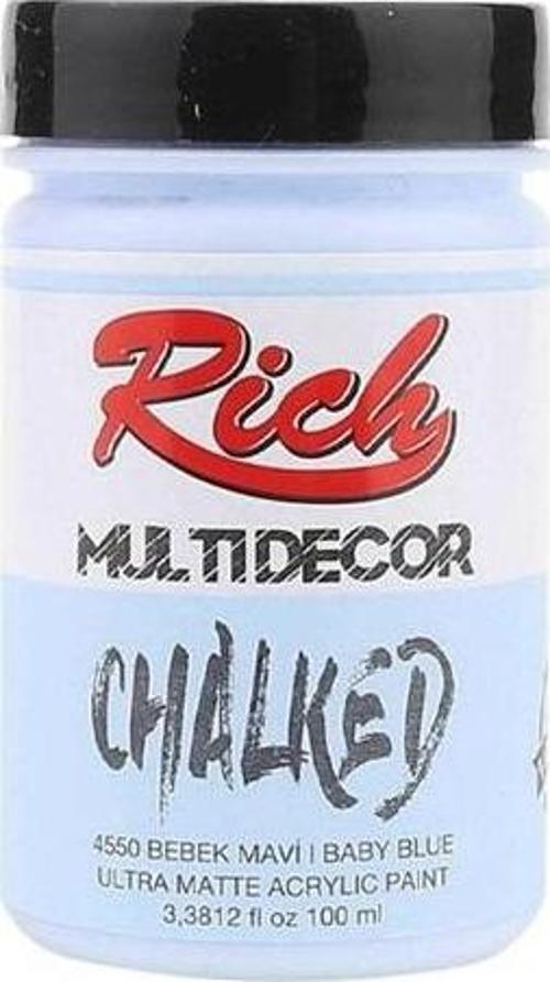 Rıch Chalked Akr.100 Cc 4550 Bebek Mavi