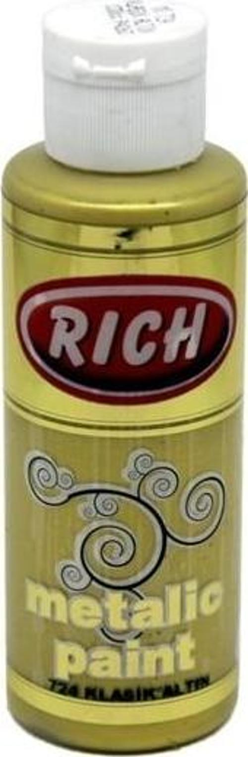 Rıch Metalik Akrilik Boya 03957 Klasik Altın 120 Cc