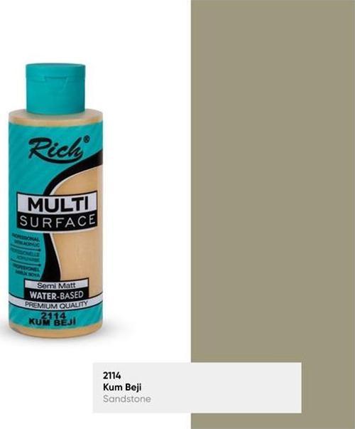 Rıch Multi Akrilik Boya 2114 Kum Beji 120 Cc