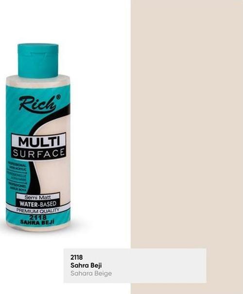 Rıch Multi Akrilik Boya 2118 Sahra Beji 120 Cc