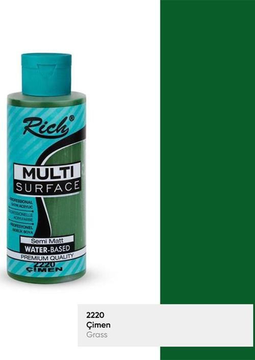 Rıch Multi Akrilik Boya 2220 Çimen 120 Cc