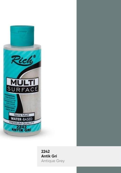 Rıch Multi Akrilik Boya 2242 Antik Gri 120 Cc