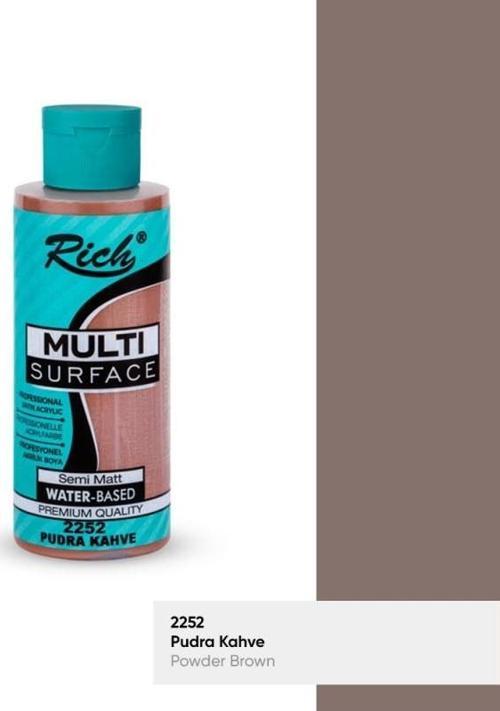 Rıch Multi Akrilik Boya 2252 Pudra Kahve 120 Cc