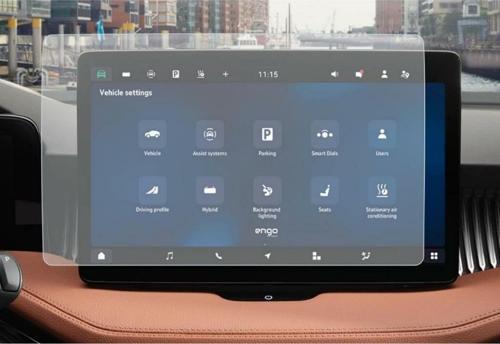 Skoda Kodiaq 13 inç Mat Ekran Koruyucu Multimedya Şeffaf