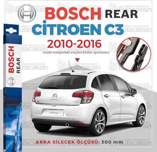 Rear Citroen C3 2010 - 2016 Arka Silecek - H301