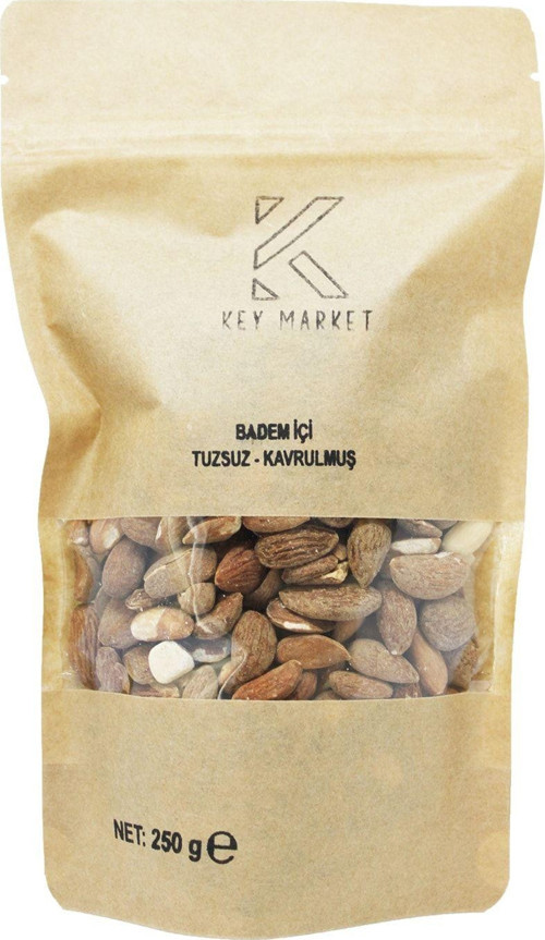 250 Gram Doğal, Kavrulmuş Badem Içi