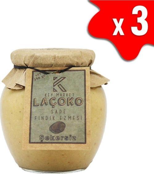 1050 Gram Şekersiz, Katkısız, Glutensiz, Vegan, Doğal Sade Fındık Ezmesi