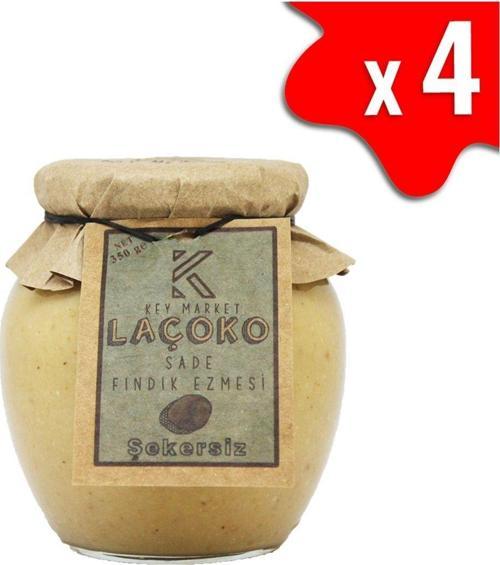 1400 Gram Şekersiz, Katkısız, Glutensiz, Vegan, Doğal Sade Fındık Ezmesi