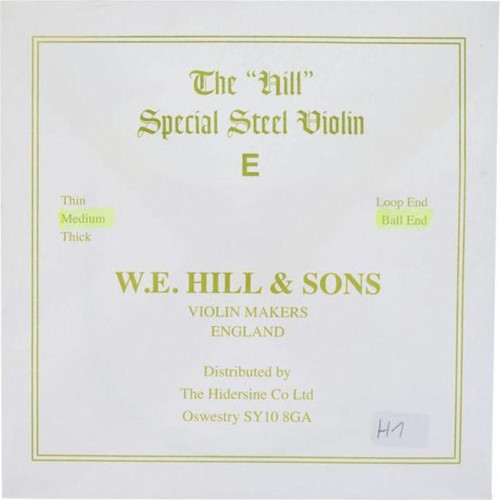 W.E. Hill Sons Hill E (Mi)-ball Keman Teli