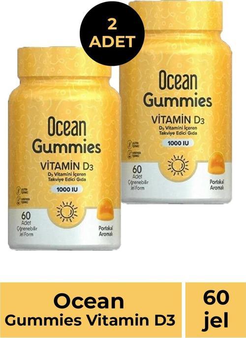 Gummies Vitamin D3 60 Çiğneme Form 2 Adet