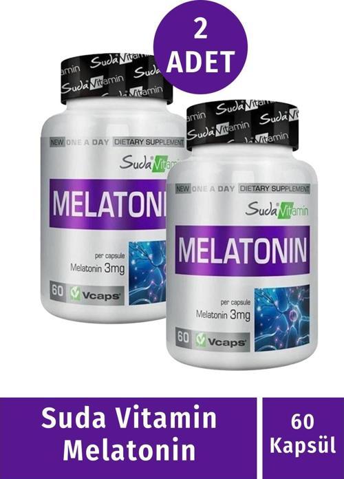 Vitamin Melatonin 3 mg 60 Kapsül 2 Adet