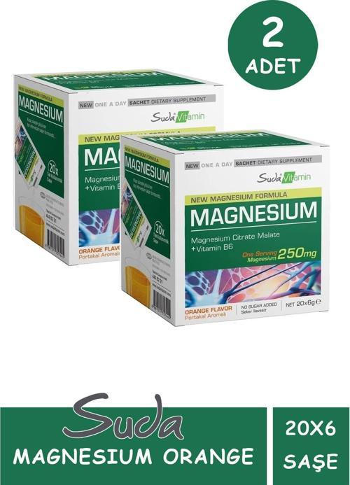 Magnesium Orange 20 Saşe 2 Adet