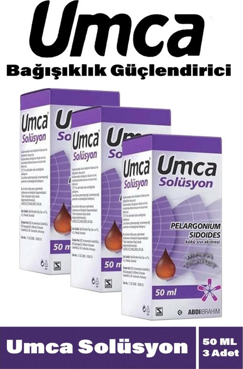 Bitkisel Abdi İbrahim Solüsyon Damla 50 ml 3 Adet