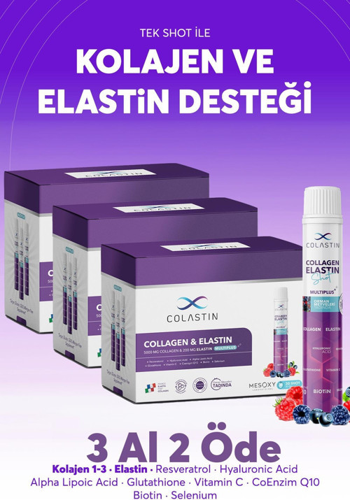 MultiPlus Kolajen (25 ML X 30 SHOT) 3 Al 2 Öde