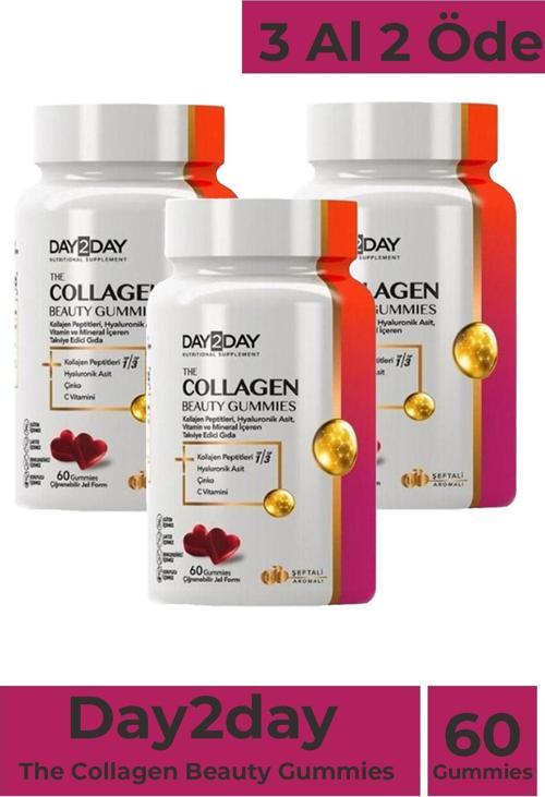 The Collagen Beauty Gummies 60 Çiğnenebilir Jel Form 3 Al 2 Öde