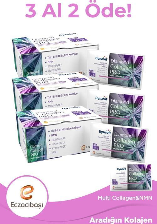 Diamond Nmn Collagen Pro 30 Saşe 3 Al 2 Öde