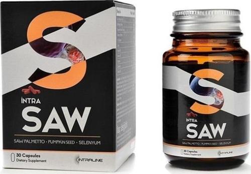 İntra Saw Palmetto Pumpkin Seed Selenyum 30 Kapsül