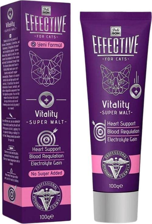 Effective Vitality Super Kedi Maltı 100g