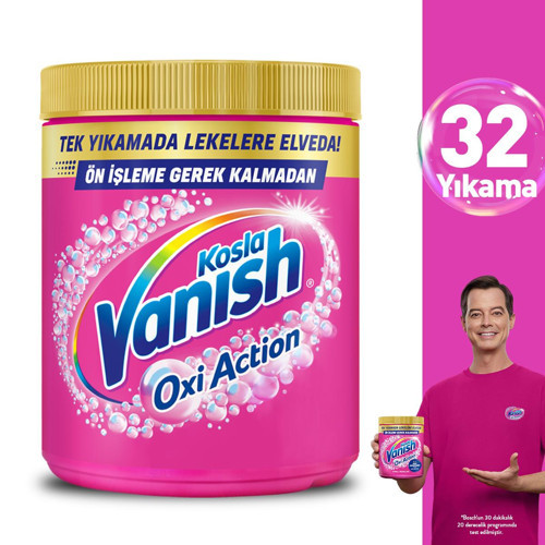 Kosla Multipower Oxi Advance Renkliler Için Leke Çıkartıcı & Deterjan Güçlendirici Toz 970 G