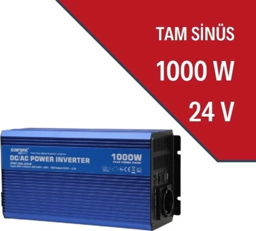1000w 24v Tam Sinüs İnverter