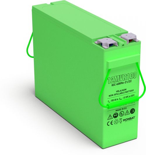 12 Volt 100 Ah Agm Akü 12mvr100