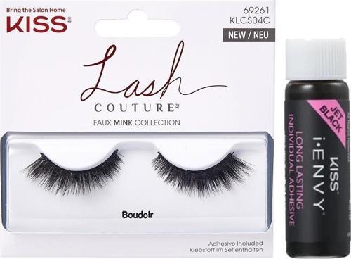 Kiss Takma Kirpik Lash Couture Boudoir+Kiss Kirpik Yapıştırıcısı Siyah