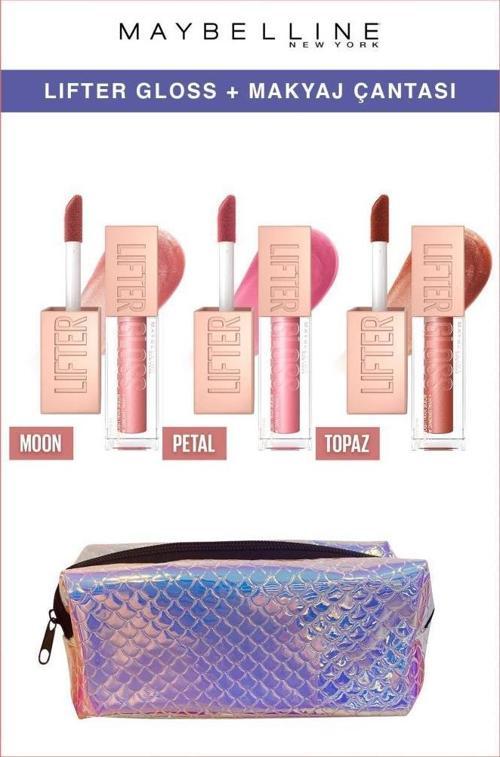 Maybelline Lifter Gloss Best Selllers Seri Moon-Topaz-Petal