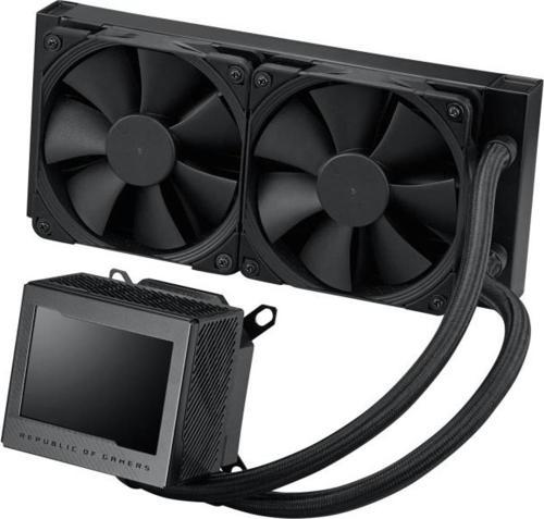 Rog Ryujın Iıı 240 Oled 3.5 Lcd Aura Sync Rgb 3X Noctua Ippc 2000 Pwm 120Mm Fan Sıvı Cpu Soğutu