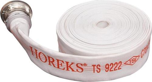 1¾" İÇİ KAUÇUK BEYAZ 30 MT YANGIN HORTUMU TS 9222 - TS EN 14540 BELGELİ HORTUM
