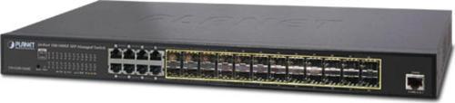 L2+ Yönetilebilir Switch (L2+ Managed Switch)&lt;br&gt;24-Port 100/1000Base-X mini-GBIC/SFP yuva&lt;