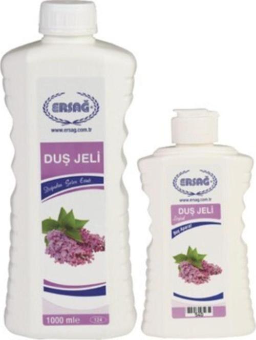  Ersağ Duş Jeli Leylak (1000ml) + Boş Aparat