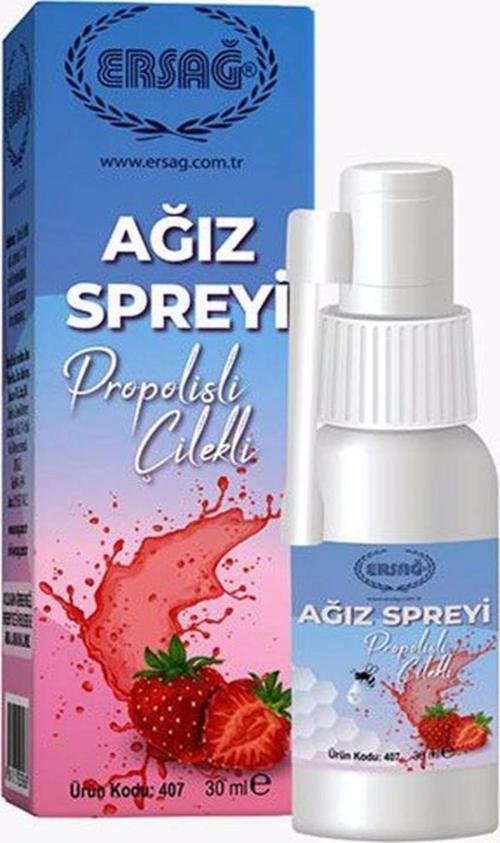 Ağız Spreyi Propolisli Çilekli 30 ML
