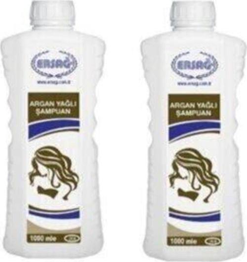 Argan Yağlı Şampuan 1000 ml 2 Adet