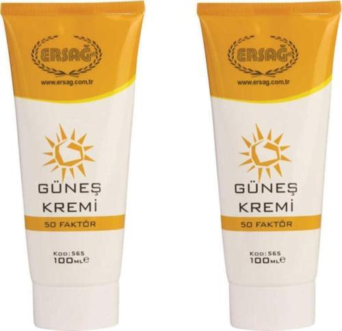 Güneş Kremi 50 Faktör Özel Formüllü 100 ml * 2 Adet