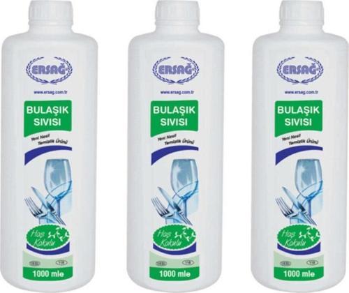 Hoş Kokulu Bulaşık Sıvısı 1000 Ml. * 3 Adet
