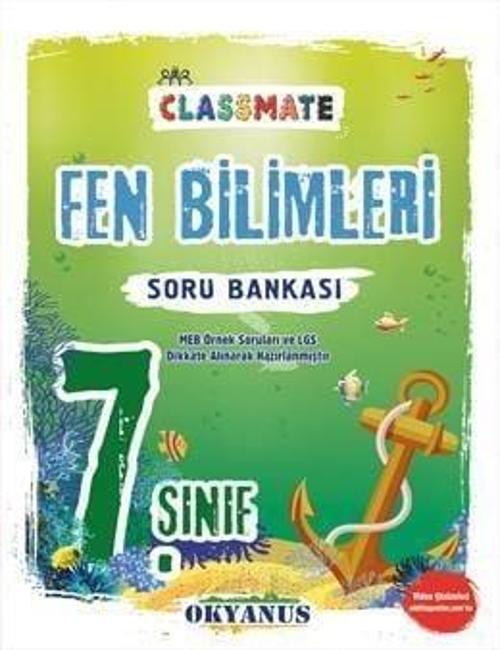 Okyanus Yayınları 7. Sınıf Classmate Fen Bilimleri Soru Bankası
