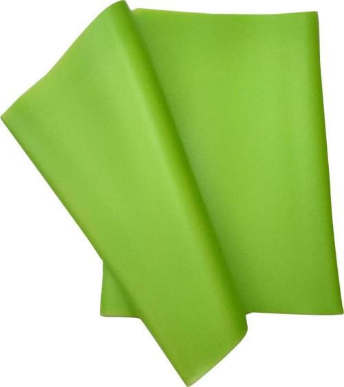 Yeşil Pilates Lastiği Orta Üst Direnç 120 CM*15 CM*0.45 MM