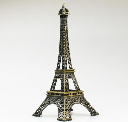 Eyfel Kulesi Biblo Metal Paris In Simgesi Üç Boy