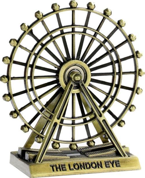 London Eye Metal Dönme Dolap Biblosu - Eşsiz Avrupa Retro Dekorasyonu