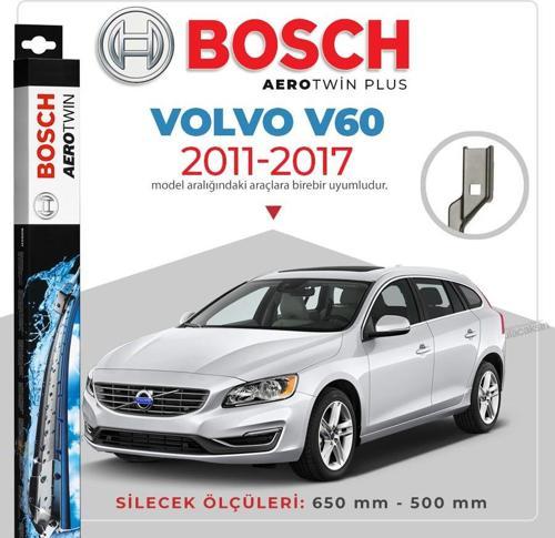 Volvo V60 Muz Silecek Takımı (2011-2017) Bosch Aerotwin