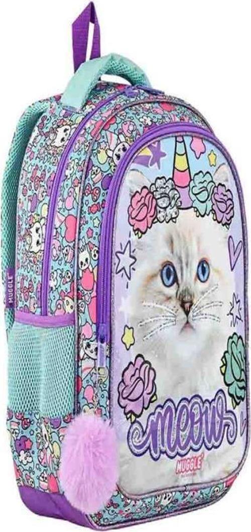 Mu-9022 Pretty Cat Koleksiyonu İlkokul Çantası