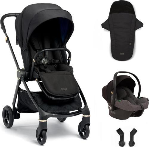 Mamas Papas Strada Cosmo Travel Sistem Bebek Arabası Black Diamond - Grey