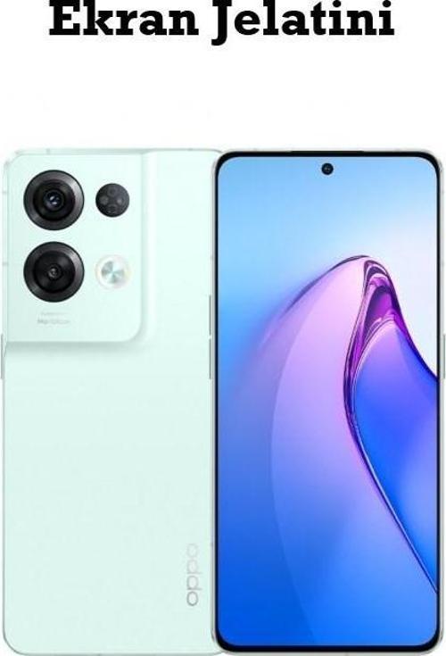 Oppo Reno 8 Pro Uyumlu Ön Body Şeffaf Ultra Ekran Koruyucu Nano Jelatin