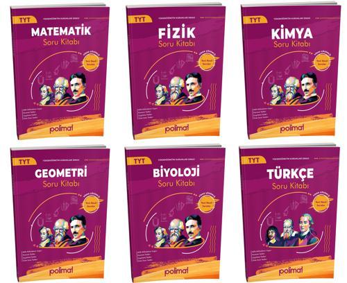 Polimat 2025 Tyt Sayısal Soru Kitabı Seti 6 Kitap